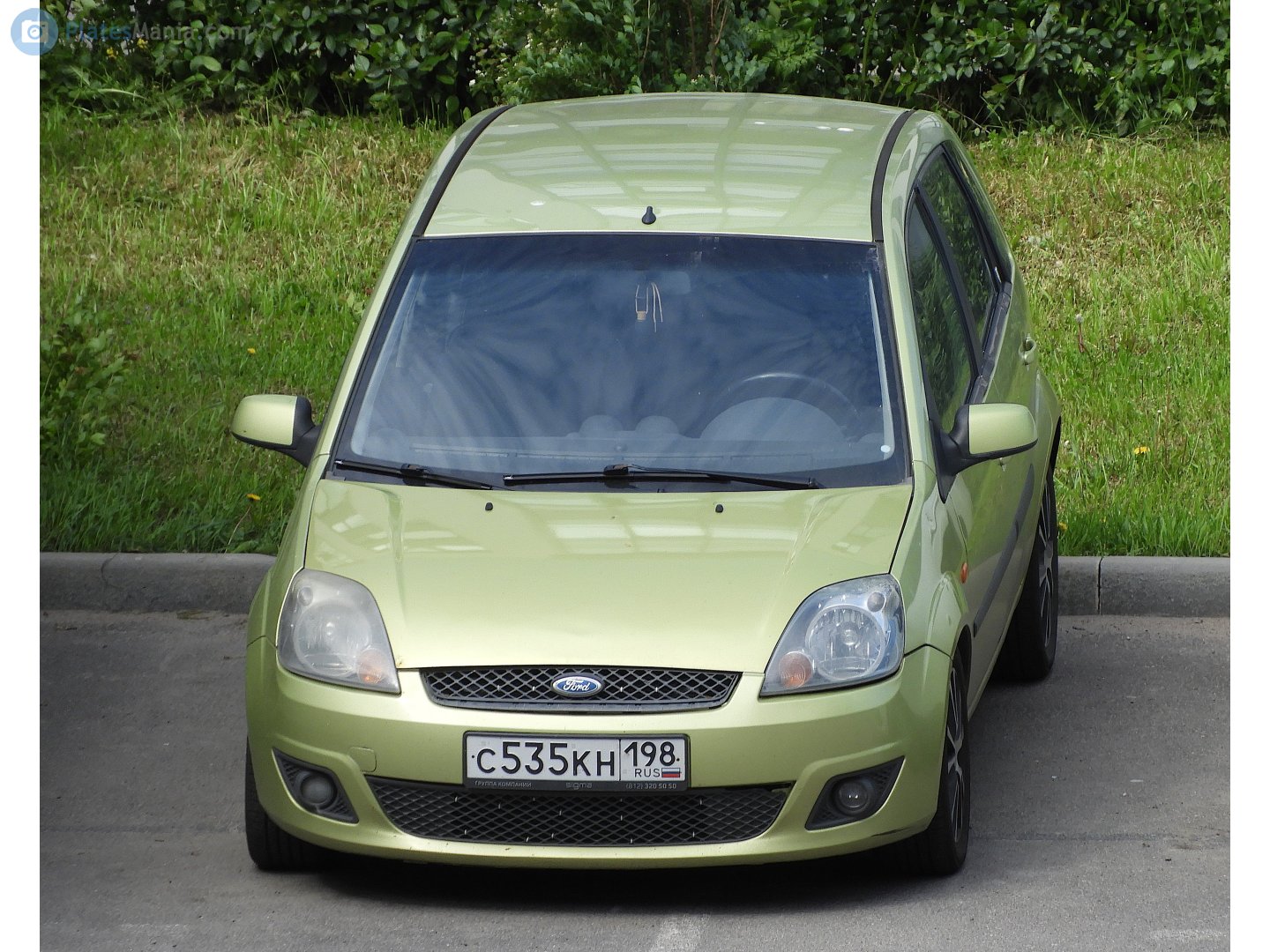 с 535 кн 198, Ford Fiesta 5th gen 3-door Van (B257), 1st facelift, 2005–2008