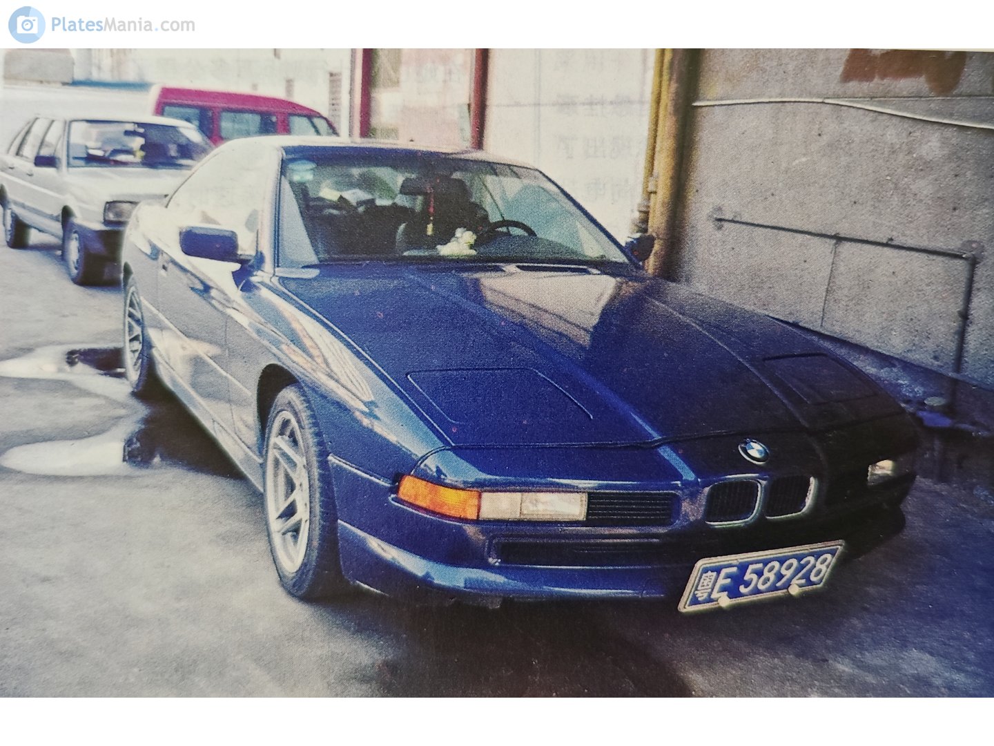 粤E·58928, BMW 8 Series 1st gen (E31), 1990–1999