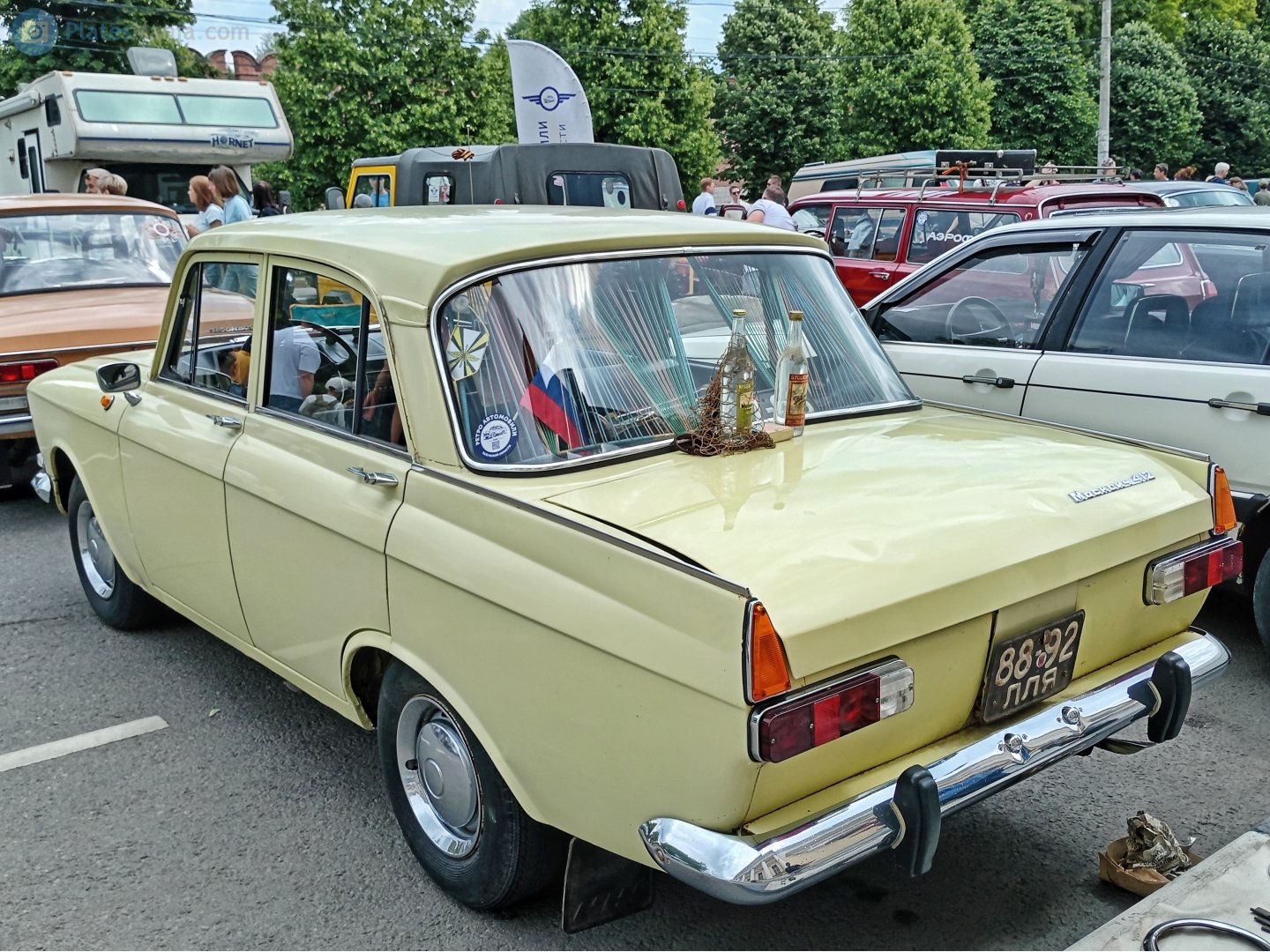 8892 ЛЛЯ, License plate without vehicle 