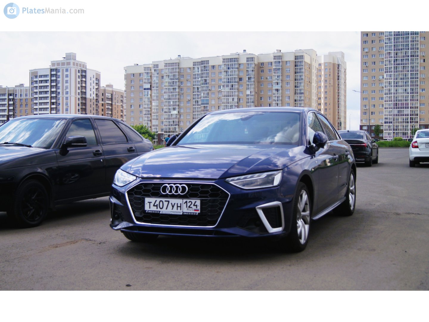 т 407 ун 124, Audi A4 5th gen Sedan (B9.5/8W2/8WC), facelift, 2019–