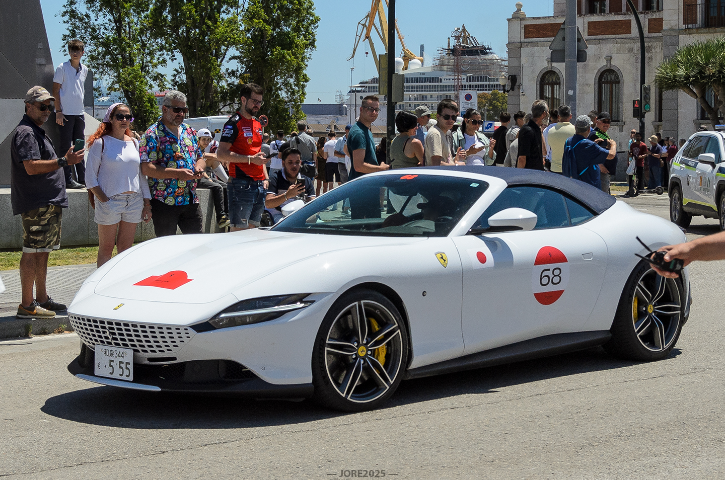 和泉 344 も 555, Ferrari Roma 1st gen Spider (F169A), 2023–