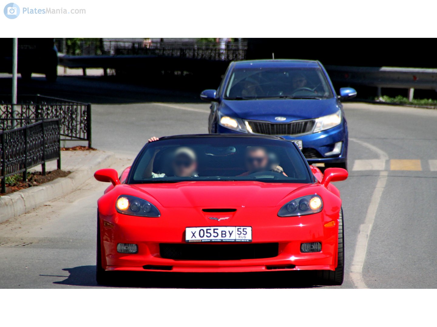 х 055 ву 55, Chevrolet Corvette 6th gen Convertible (C6), 2004–2013
