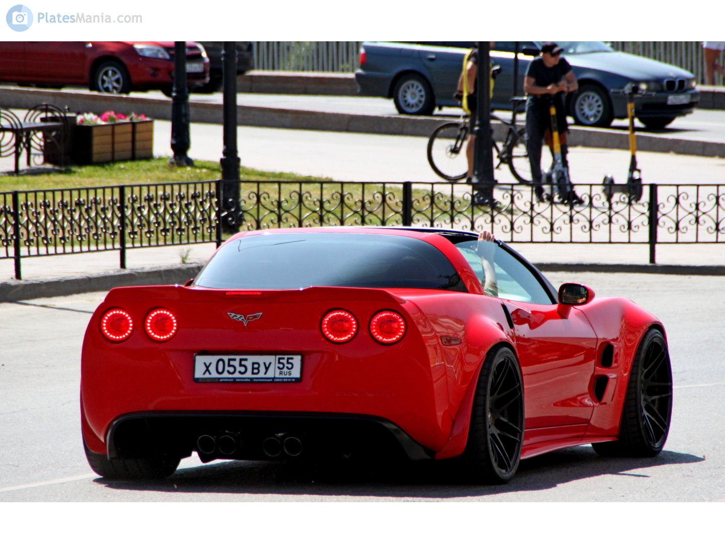 х 055 ву 55, Chevrolet Corvette 6th gen Convertible (C6), 2004–2013