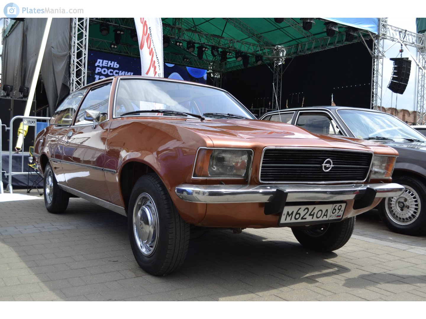м 624 оа 69, Opel Rekord 4th gen 2-door Sedan (D), 1972–1977