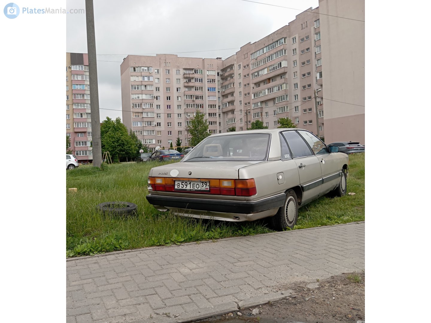 в 591 ео 39, Audi 100 3rd gen Sedan (C3/44), 1982–1991