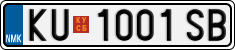 License plate of North Macedonia, Regular plates (2012)