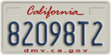 California, Commercial vehicles (12345A6)