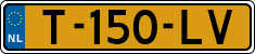 License plate of the Netherlands, Cars