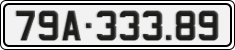 License plate of Vietnam, Cars