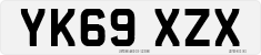 License plate of the United Kingdom, 2001 year system