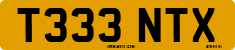 License plate of the United Kingdom, 1983 year system