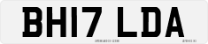 License plate of the United Kingdom, 2001 year system