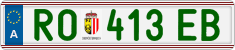 License plate of Austria, Regular plates