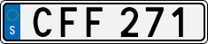 License plate of Sweden, Regular plates