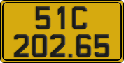 License plate of Vietnam, Commercial vehicles