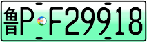 License plate of China, Electric vehicles