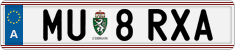 License plate of Austria, Regular plates