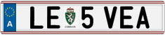 License plate of Austria, Regular plates