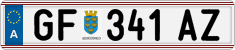 License plate of Austria, Regular plates