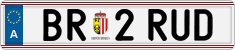License plate of Austria, Regular plates