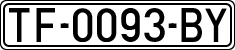 License plates of Spain, 1971 year series