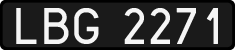 License plates of Poland, 1976 year system