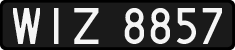 License plates of Poland, 1976 year system