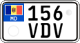 License plate of Moldova, Motorcycles (2015)