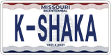 Missouri, Vanity Plates