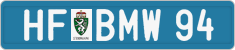 License plate of Austria, Dealer