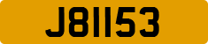 License plate of Jersey, Regular plates (J123456)