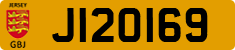 License plate of Jersey, Regular plates (J123456)