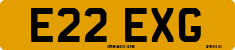 License plate of the United Kingdom, 1983 year system