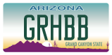 Arizona, Vanity Plates