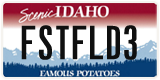 Idaho, Vanity Plates