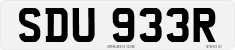 License plate of the United Kingdom, 1963 year system