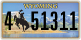 Wyoming, 1(2) 1234X