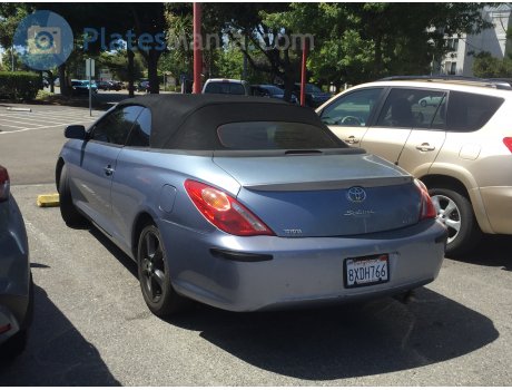 8XDH766, Toyota Camry Solara