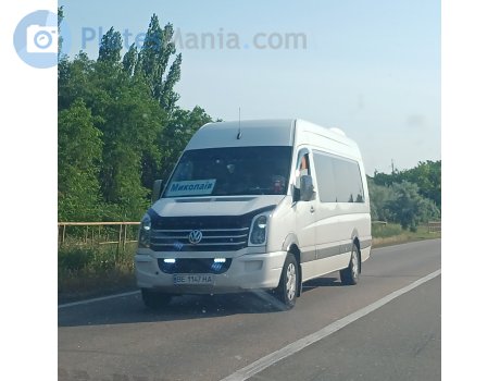 BE 1147 HA, Volkswagen Crafter