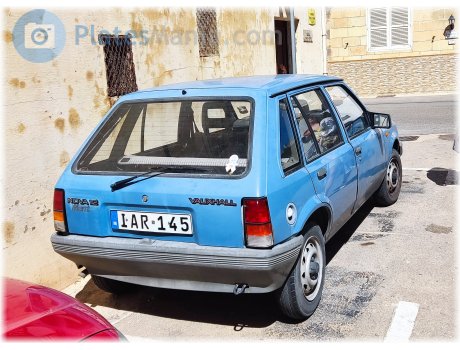 IAR 145, Vauxhall Nova
