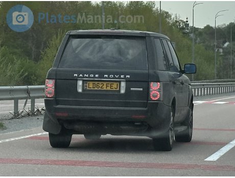 LD62 FEJ, Land Rover Range Rover