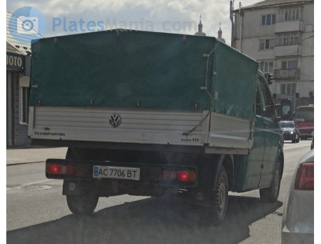 AC 7706 BT, Volkswagen Transporter