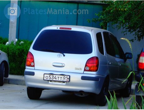 о534тт01, Toyota Corolla Spacio
