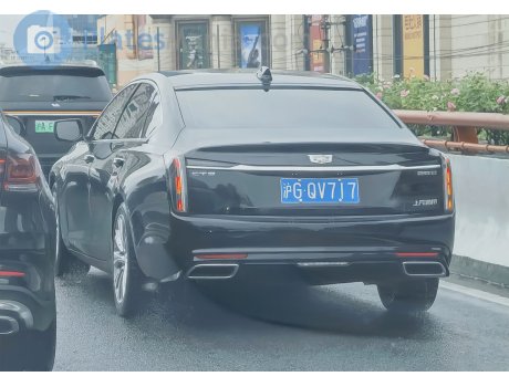沪G·QV717, Cadillac CT6