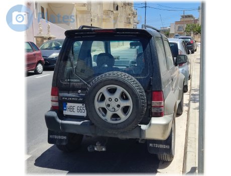 HBE 665, Mitsubishi Pajero Junior