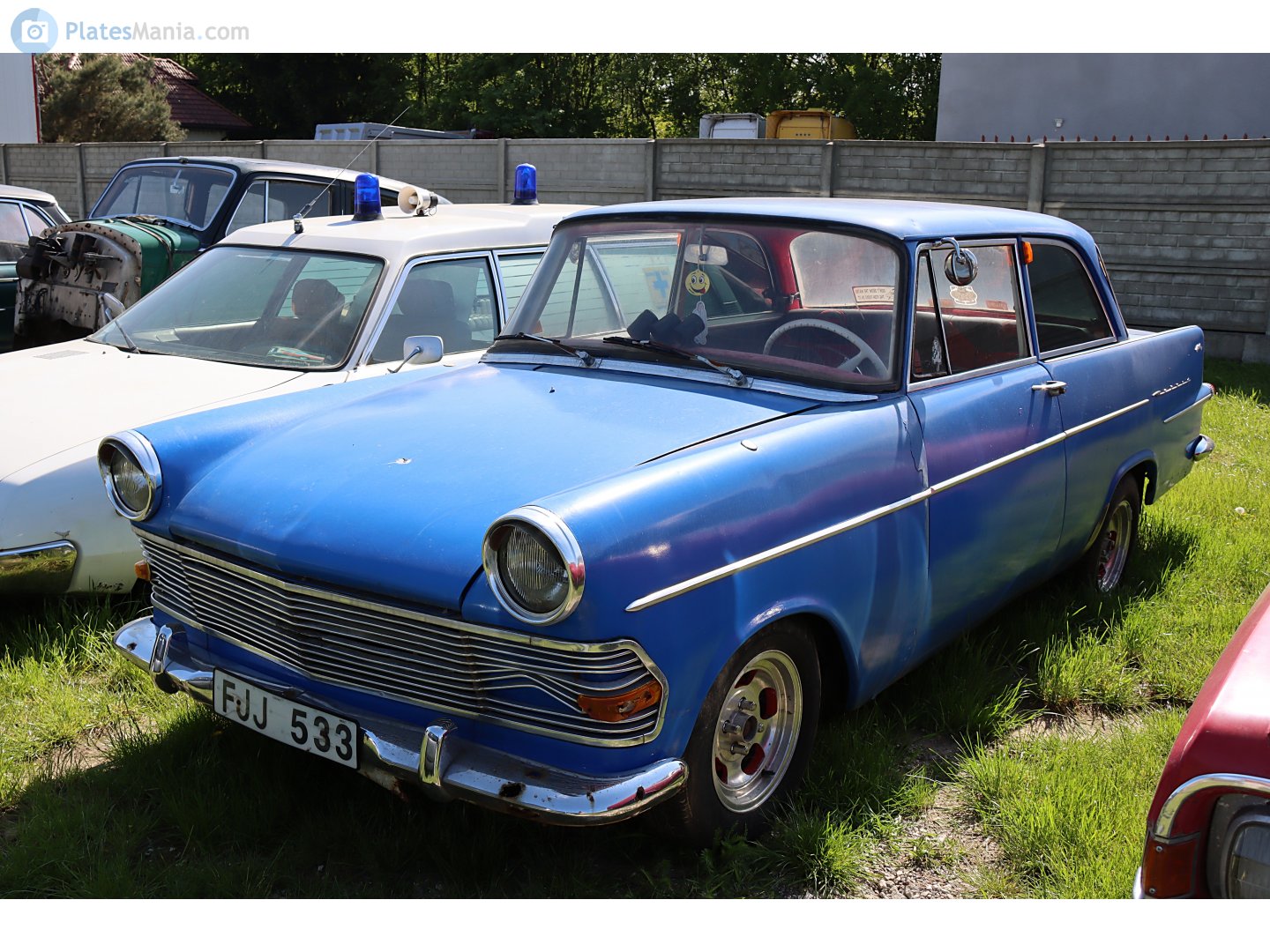 FJJ 533, Opel Rekord 2-door Sedan (P2), 1960–1963