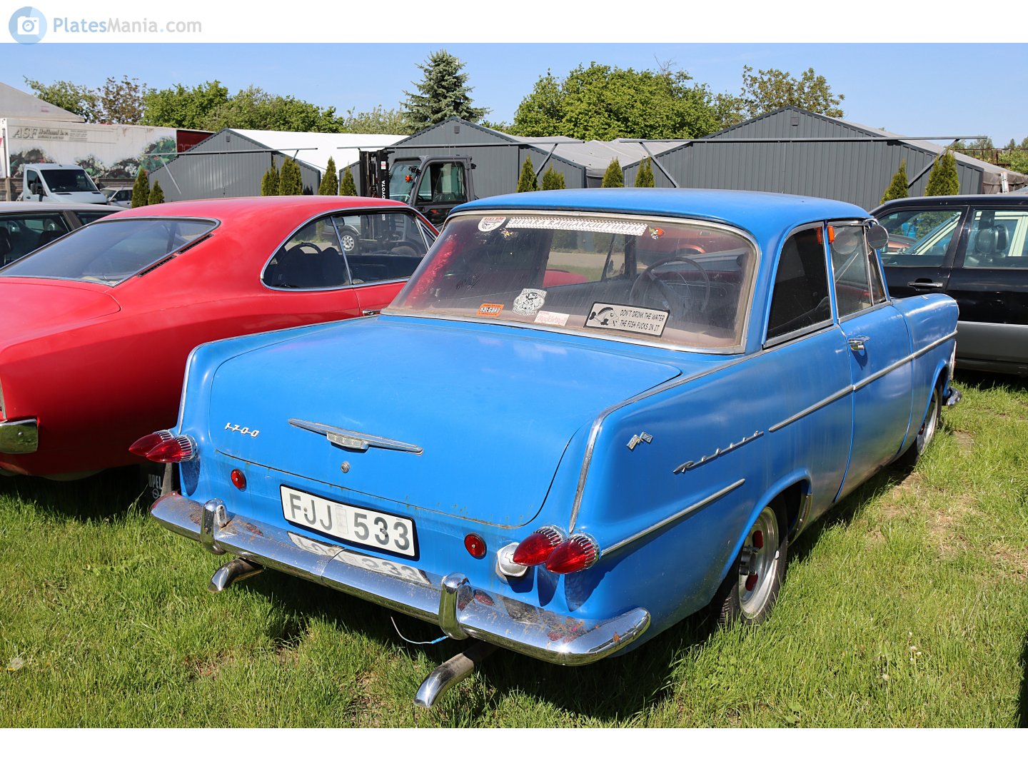 FJJ 533, Opel Rekord 2-door Sedan (P2), 1960–1963
