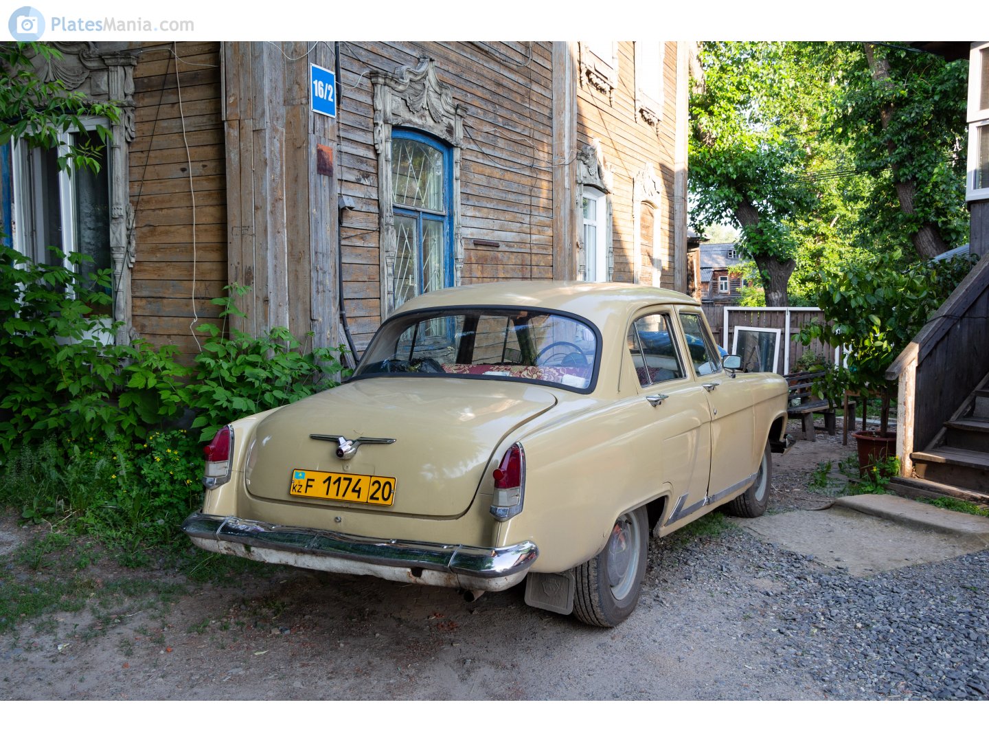 F 1174 20, GAZ 21 Волга 3rd series, 1962­–1970
