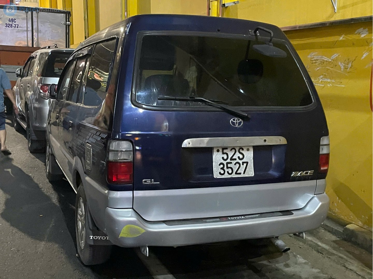52S-3527, Toyota Zace 1st gen Wagon (F40/F50; TW- and VN-market), 1988—1997