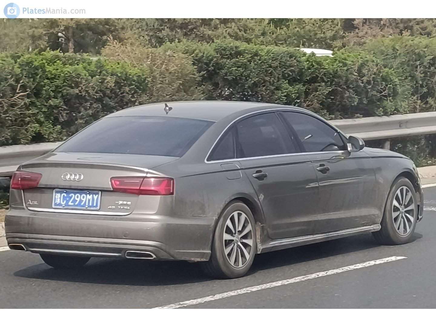 豫C·299MY, Audi A6 4th gen Sedan (C7/4G2/4GC), 2011–2018